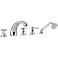 Belinda - Melissa Deck mounted bath Mixer avec déviateur Cromo -  Paffoni FBLV 040CR RUBINETTERIA PAFFONI - 1