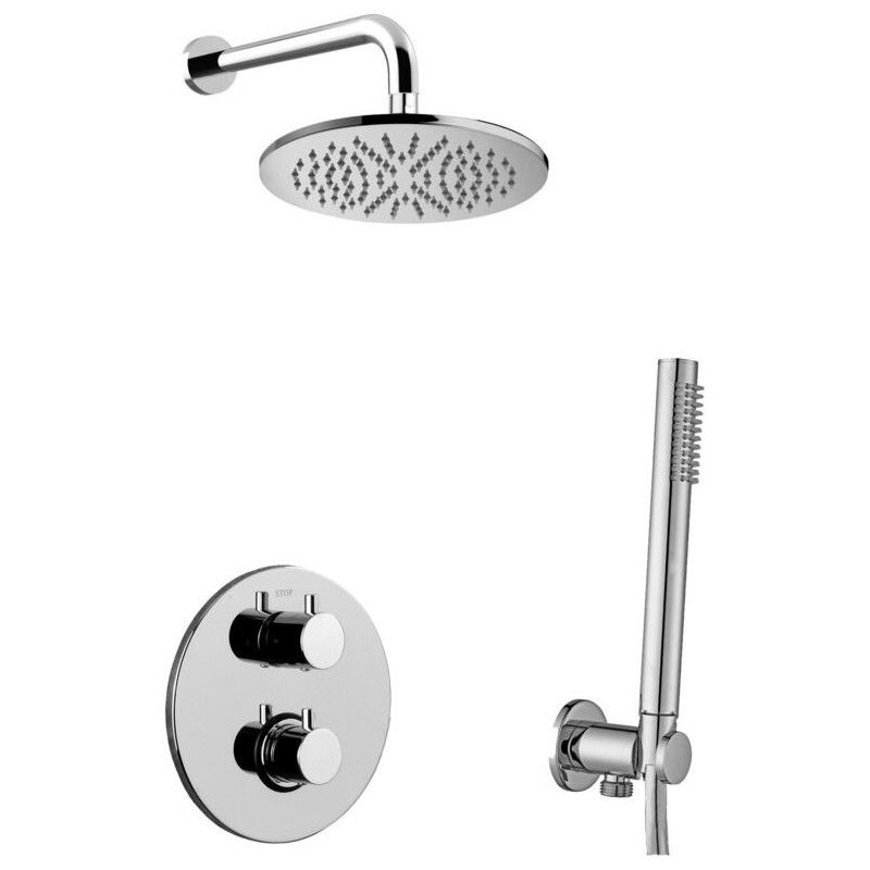 Solution de douche Cromo -  Paffoni KIT LIQ018CR RUBINETTERIA PAFFONI - 1