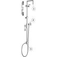 Colonnes de douche réglables SYNCRO TOP Cromo -  Paffoni ZCOL 615CRX RUBINETTERIA PAFFONI - 1