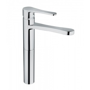 Bongio O'CLOCK basin mixer with 15mms. extension long spout and clic/clac waste BONGIO RUBINETTERIE - 2