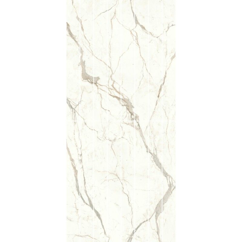 Marvel Shine Calacatta Prestigio 120x278 Bookm B Poliert - A4O3 Atlas Concorde CERAMICHE ATLAS CONCORDE - 1