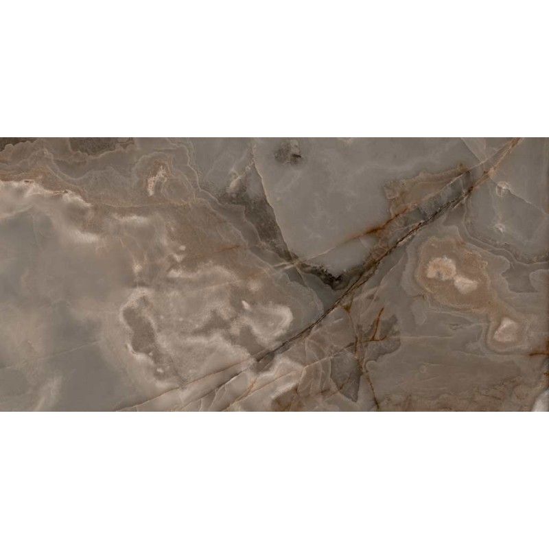 REVES DE REX CHOCO GLOSSY STUFE 33X120 - Rex Ceramiche 770271 FLORIM LUXURY DESIGN - 1