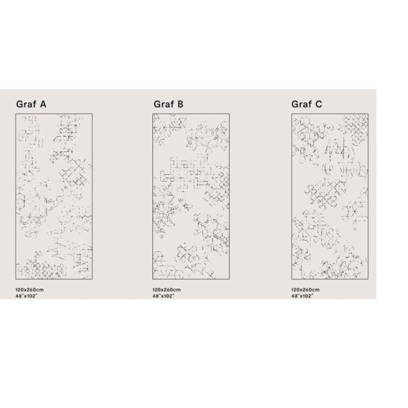 SLIMTECH NEXTONE GRAFICO B GRAY  260X120 6mm  - Lea Ceramiche LS6NX1B LEA CERAMICHE - 1
