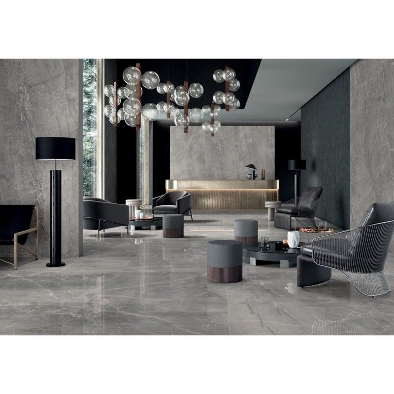 SLIMTECH SYNESTESIA GRAY MARBLE    POLIERT 120X278 6mm  - Lea Ceramiche LS6S5X2 LEA CERAMICHE - 1