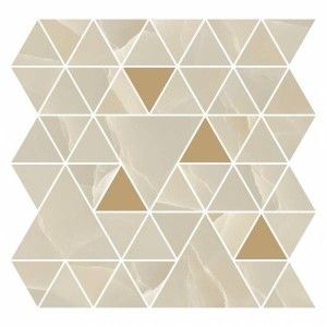 PRESTIGIO ONYX BEIGE Mosaique T Poli Ajustee  30x30 - REFIN NZ91 REFIN - 1