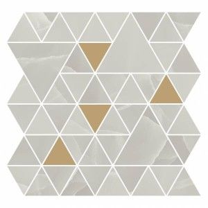 PRESTIGIO ONYX GREY Mosaique T Poli Ajustee  30x30 - REFIN NZ92 REFIN - 1