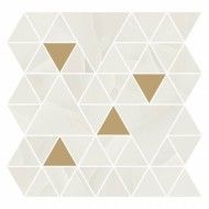 PRESTIGIO ONYX WHITE Mosaik T Glaenzed Rektifiziert  30x30 - REFIN NZ93 REFIN - 1