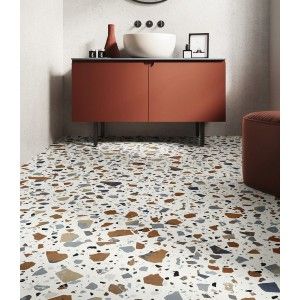 DECONCRETE DE-MAXI DECO WHITE 90 90X90 - Ceramica Sant'Agostino CSADXDWH90 CERAMICA SANT'AGOSTINO - 1