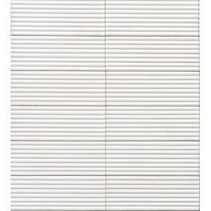 RICE BIANCO PLEAT LUX 7,5X20  cm - Marazzi M96H MARAZZI  - 1