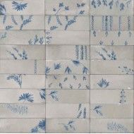RICE GRIGIO LEAF LUX DECORO 5X15 cm - Marazzi M96V MARAZZI  - 1