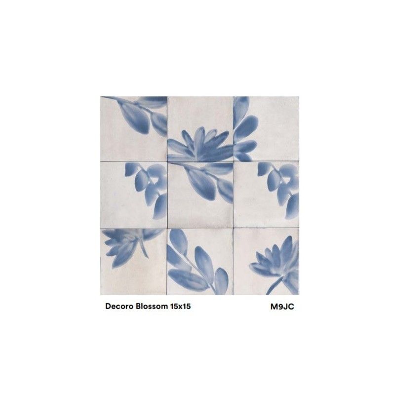 RICE NATURAL DECORO BLOSSOM LUX DECORO 15X15  cm - Marazzi M9JC MARAZZI  - 1