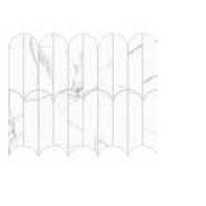 INCANTO  STATUARIO 28,1X31 VENATO MOSAIQUE VENTAGLIO GLOSSY - RAGNO R9CF RAGNO  - 1