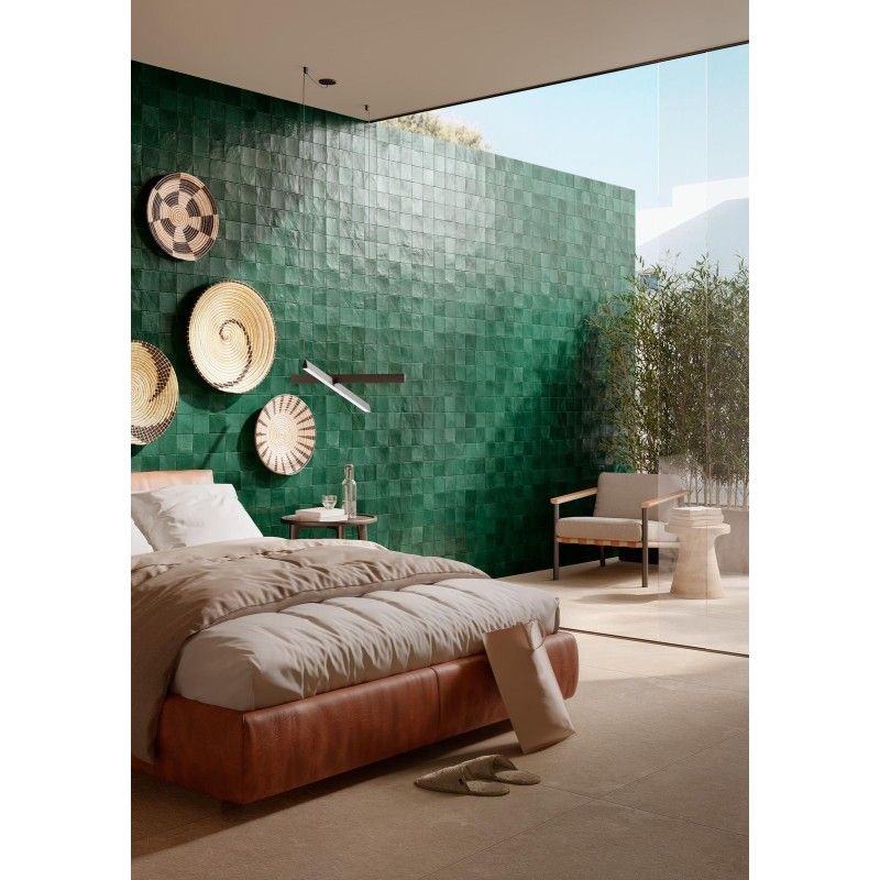 MELANGE  10X10 TEAL GLOSSY - RAGNO R8GA RAGNO  - 1
