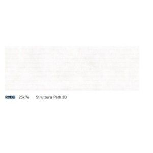 REPLACE BIANCO 25X76 STRUTTURA PATH 3D - RAGNO R9CQ RAGNO  - 1