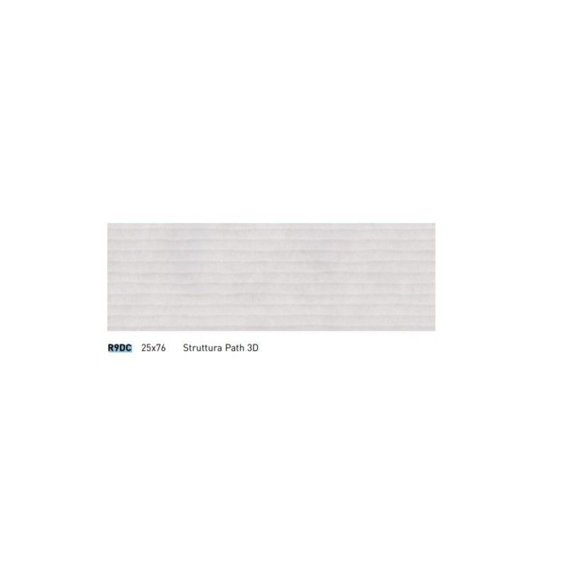 REPLACE GRIGIO 25X76 STRUTTURA PATH 3D - RAGNO R9DC RAGNO  - 1