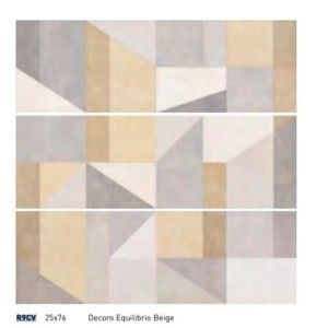 REPLACE BEIGE 25X76 DECORATION EQUILIBRIO - RAGNO R9CV RAGNO  - 1