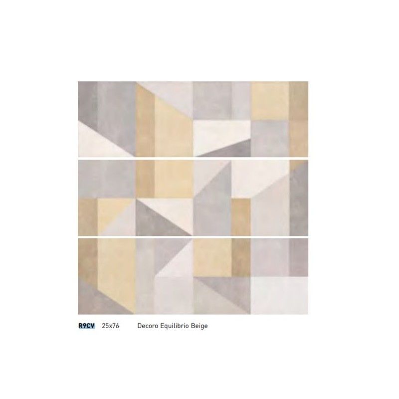 REPLACE BEIGE 25X76 DECORATION EQUILIBRIO - RAGNO R9CV RAGNO  - 1