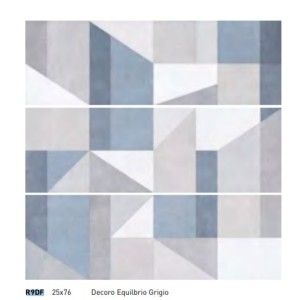 REPLACE GRIGIO 25X76 DECORATION EQUILIBRIO - RAGNO R9DF RAGNO  - 1