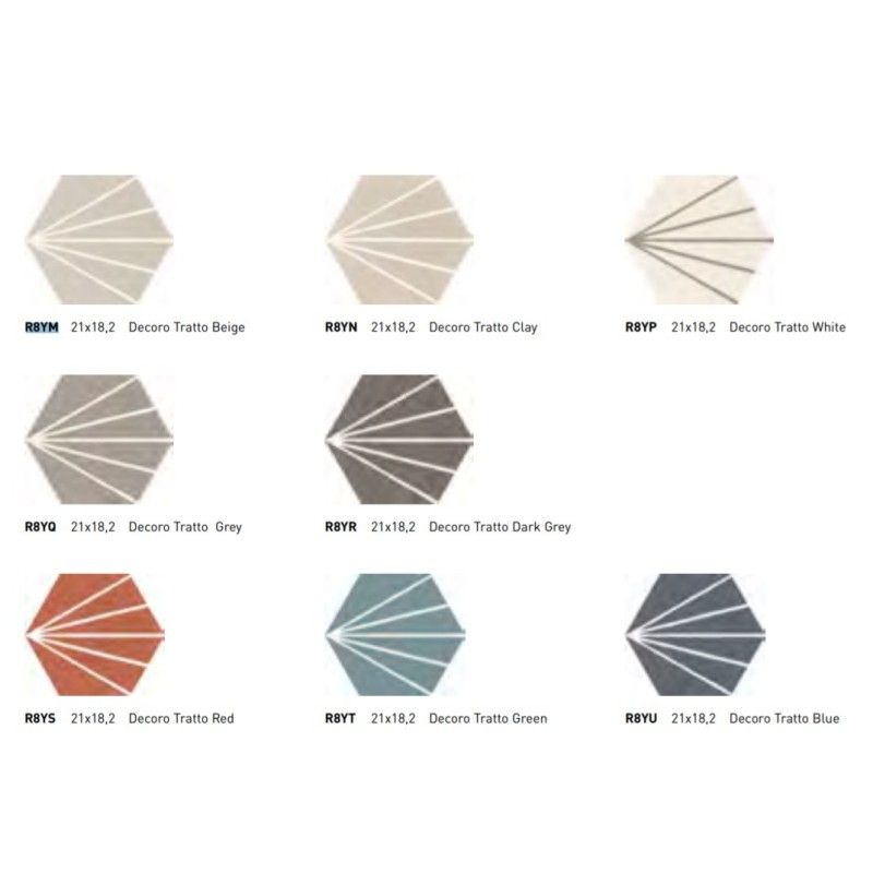 STRATFORD GREEN DECORATION 21X18,2  TRATTO - RAGNO R8YT RAGNO  - 1