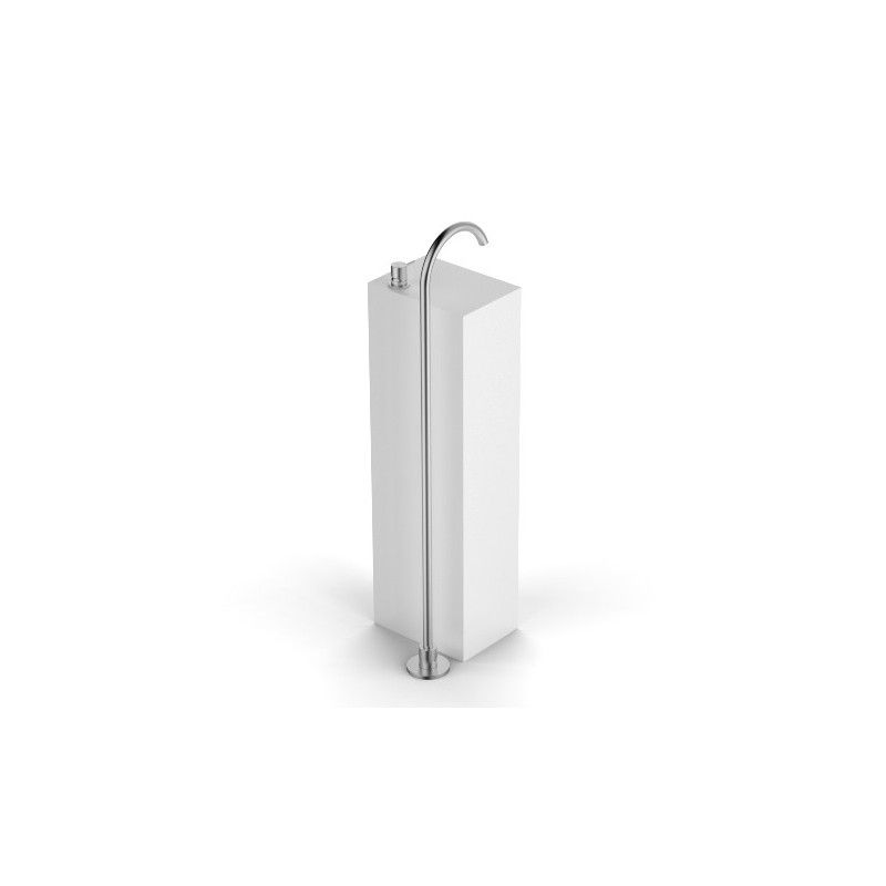 JK21 Mono Getto lavabo a pavimento - Completo - getto L195 x H1000 mm - Rubinetteria Zazzeri 3300 T099 A00  - 1