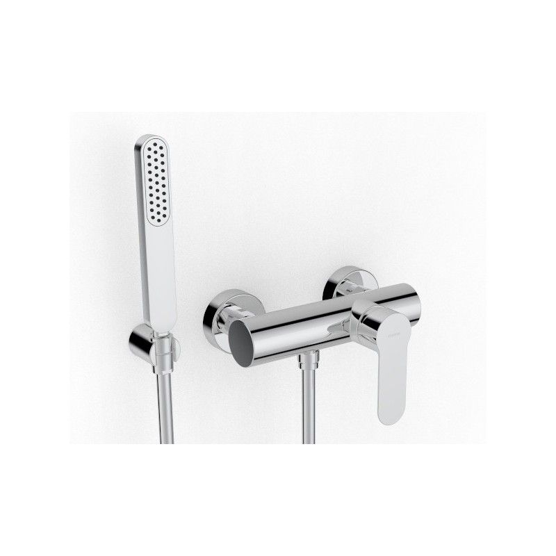 Ultra Miscelatore vasca esterno - Completo di flessibile e doccetta - Rubinetteria Zazzeri 4600 Q418 A00  - 1