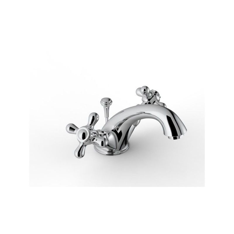 800 Einloch-Waschtischmischer - L127 x H70 mm - Rubinetteria Zazzeri 2000 2100 A00  - 1