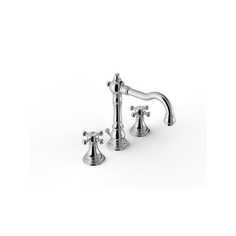 Kent Melangeur Lavabo bec orientable - L175 x H135 mm - Rubinetteria Zazzeri 5500 0102 A00  - 1