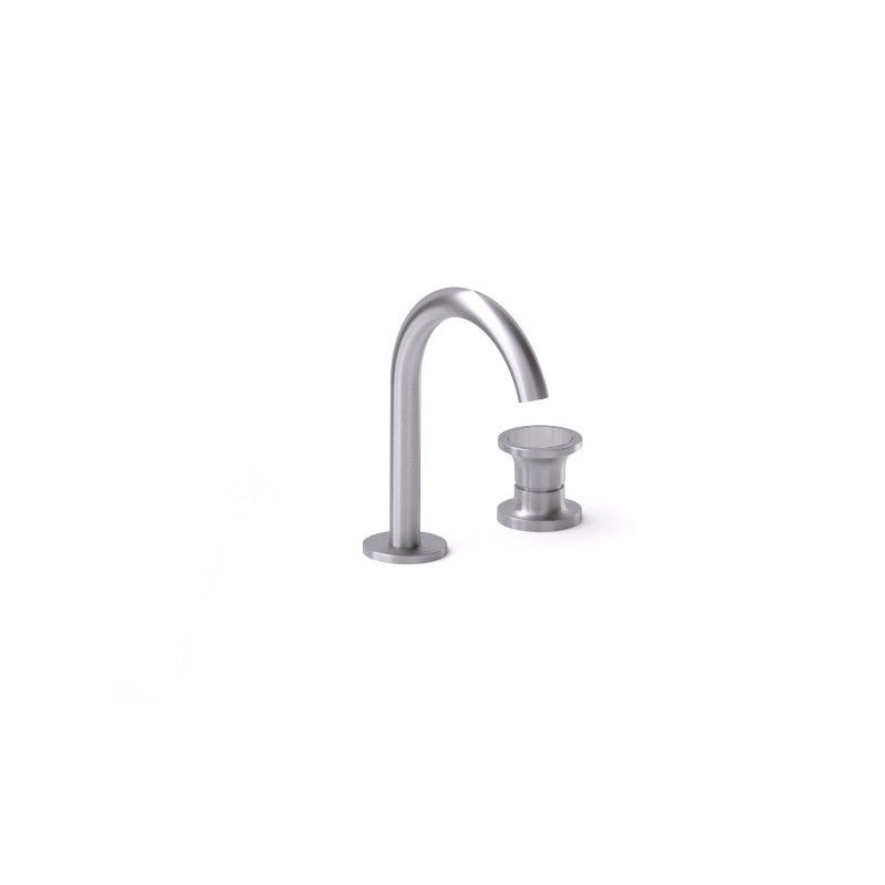 JK21 Aufsatzwaschbecken Mischer mit drehbarem Auslauf - L145 x H90mm - Rubinetteria Zazzeri 2700 1108 A01  - 1
