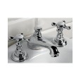 Austin Robinetterie pour Bidet 3 Trous avec tirette - Chrome DEVON&DEVON - 1