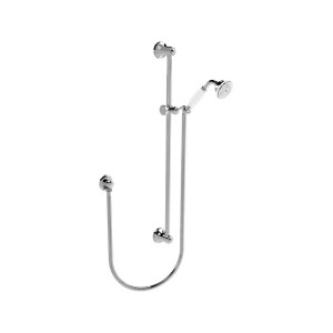 Rail avec douchette, flexible et raccordement eau H78.2 - Chrome DEVON&DEVON - 1