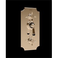 Shower Mixers Einbau Thermostatische Mischbatterie mit zwei Wege Umleiter für Black Diamond - Hellgold DEVON&DEVON - 1