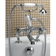 Coventry Bath and Shower Mixer   per montaggio bordovasca with hose and handset - Chrome DEVON&DEVON - 1