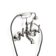 Dandy Bath Shower Mixer Wall mounted with hose and handset - Chrome DEVON&DEVON - 1