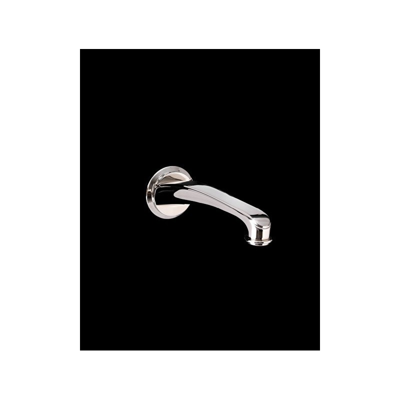 Tribeca Basin single Flow Spout wall mounted for Basin or Bathtub  - Chrome DEVON&DEVON - 1
