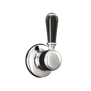 Inverseur encastré avec levier en porcelaine - Chrome DEVON&DEVON - 1