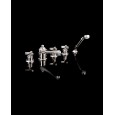 Tribeca Bath and Shower Mixer   per montaggio bordovasca 5 Hole,  with Inset Diverter and Hand Shower - Chrome DEVON&DEVON - 1