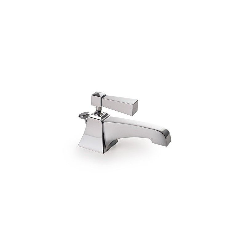Vip Time Robinetterie pour Lavabo Monotrou avec tirette -Poignees en Metal DEVON&DEVON - 1