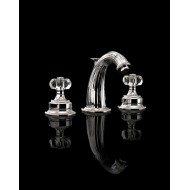 King Excelsior 3 Hole Basin Set with Pop Up waste - Chrome DEVON&DEVON - 1