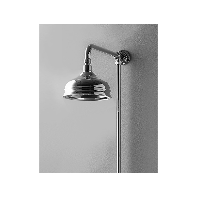 Shower Roses and Arms Brausekopf  (cm 20) L20,5xHMAX120xD39 - Chrom DEVON&DEVON - 1