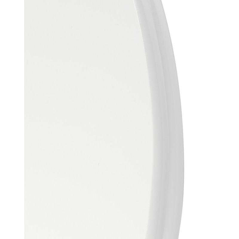 Oxford Collection Sedile listrato in mdf verniciato bianco L39xD42 con cerniera Cromo DEVON&DEVON - 1