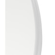 Oxford Collection Sedile listrato in mdf verniciato bianco L39xD42 con cerniera Cromo DEVON&DEVON - 1