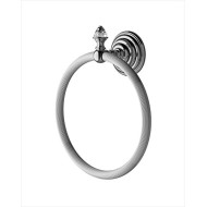 Diamond Handtuchring L21xH25xD8,5 mit Finitur Poliernickel DEVON&DEVON - 1