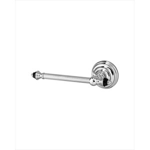 Diamond Porte Rouleau Papier Hygienique L22,5xH7,6xD8,5 avec Finitions Nickel Poli DEVON&DEVON - 1