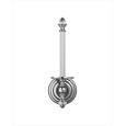Diamond Spare Toilet Roll Holder L7,6xH24,5xD10 with Finish Polished Nickel DEVON&DEVON - 1
