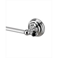 Black Diamond Tringle porte serviettes L61,5xH7,6xD8,5 avec Finitions Chrome DEVON&DEVON - 1