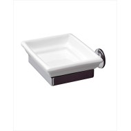 First Class Porta sapone L14,5xH5,3xD14,9 con finitura Cromo DEVON&DEVON - 1