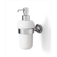 First Class Dispenser Porte Savon L7,6xH17,5xD11,8 avec Finitions Chrome DEVON&DEVON - 1