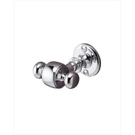 First Class Porte Manteau Double L6xH4,2xD7,4 avec Finitions Chrome DEVON&DEVON - 1