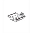 First Class Kleine Wandseifenschale fuer Dusche L15,5xH6xD15 mit Finitur Chrom DEVON&DEVON - 1