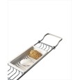 First Class Traverse for object tray L77.5 / 95xH6xD15 with Chrome finish DEVON&DEVON - 1